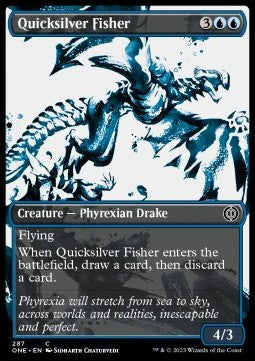 Quicksilver Fisher (V.1) XONE-287 Common Near Mint Englisch Foil
