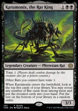 Karumonix, the Rat King PONE-282 Rare Near Mint Englisch Foil