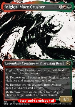 Migloz, Maze Crusher XONE-470 Rare Excellent Englisch Foil