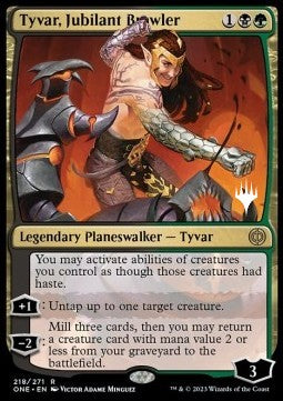 Tyvar, freudiger Raufbold (V.2) PONE-218 Rare Excellent Deutsch