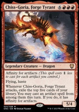 Chiss-Goria, Forge Tyrant ONC-25 Mythic Near Mint Deutsch
