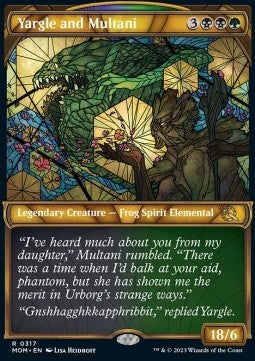 Yargle and Multani XMOM-317 Rare Excellent Englisch Foil