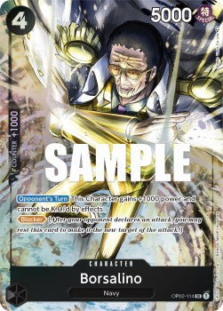 Borsalino (OP02-114) (V.2) OP02 Alternate Art Near Mint Englisch