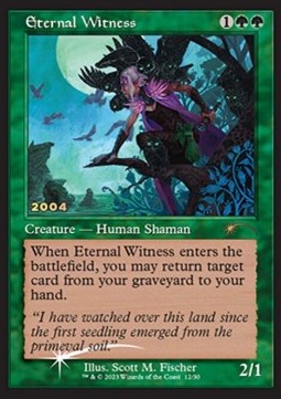 Eternal Witness 30C-2004 Rare Near Mint Englisch Foil