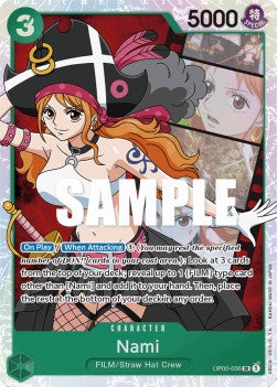 Nami (OP02-036) (V.1) OP02 Super Rare Boosterfrisch Englisch