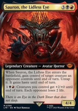 Sauron, the Lidless Eye XLTR-396 Mythic Near Mint Englisch