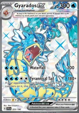 Gyarados ex SVI-225 Ultra Rare Excellent Englisch