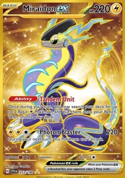 Miraidon ex SVI-253 Secret Rare EX Deutsch