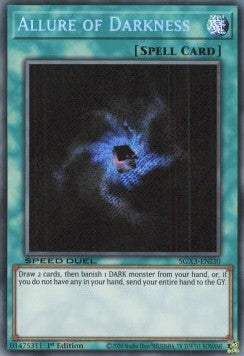Verlockung der Finsternis SGX3-DEI30 Secret Rare Near Mint Deutsch 1. Auflage