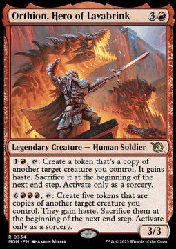 Orthion, Hero of Lavabrink XMOM-334 Rare Excellent Englisch