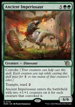 Uralter Imperiosaurus MOM-174 Rare Excellent Deutsch