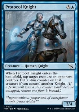 Protocol Knight MOM-74 Common Near Mint Englisch
