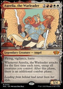 Aurelia, the Warleader MUL-35 Mythic Near Mint Englisch