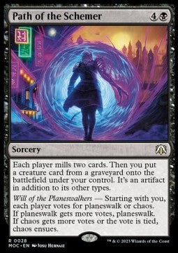 Path of the Schemer MOC-28 Rare Excellent Englisch