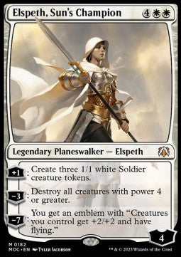 Elspeth, Auserwählte der Sonne MOC-182 Mythic Excellent Deutsch