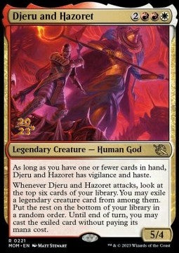 Djeru und Hazoret PMOM-221 Rare Excellent Deutsch Foil