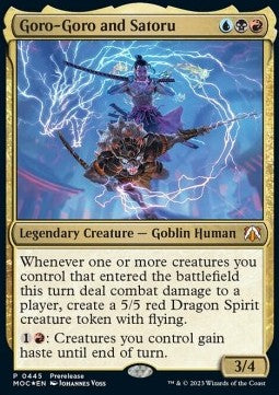 Goro-Goro and Satoru (V.1) XMOC-445 Mythic Excellent Englisch