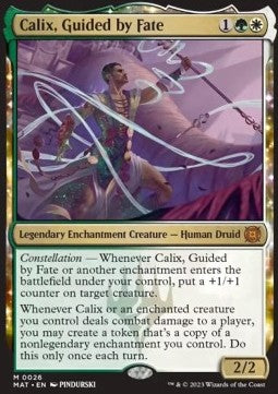 Calix, Guided by Fate MAT-26 Mythic Excellent Englisch