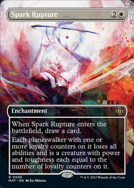 Spark Rupture XMAT-55 Rare Excellent Englisch Foil