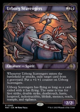 Urborg Scavengers XMAT-65 Rare Excellent Englisch Foil