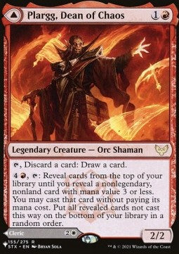Plargg, Dean of Chaos // Augusta, Dean of Order SLCFCB-155 Rare Near Mint Englisch
