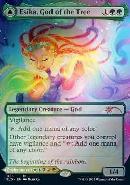 Esika, God of the Tree // The Prismatic Bridge SLCFCB-1155 Mythic Near Mint Englisch Foil