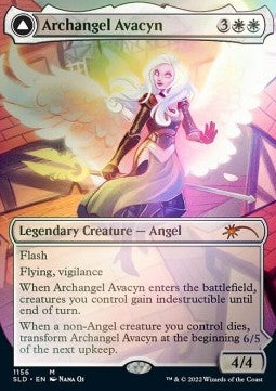 Archangel Avacyn / Avacyn, the Purifier SLCFCB-1156 Mythic Excellent Englisch Foil