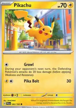Pikachu PAL-062 Common Near Mint Deutsch
