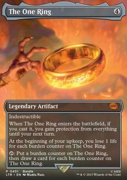 Der Eine Ring (V.2) XLTR-451 Mythic Excellent Deutsch Foil