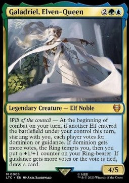 Galadriel, Elven-Queen LTC-3 Mythic Excellent Englisch