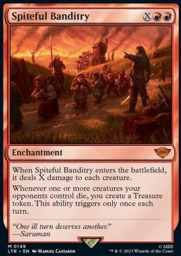 Spiteful Banditry LTR-149 Mythic Near Mint Englisch Foil