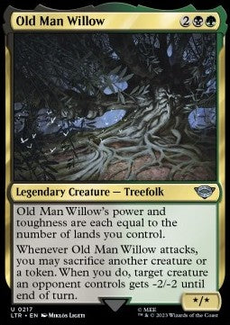 Old Man Willow LTR-217 Uncommon Excellent Englisch Foil