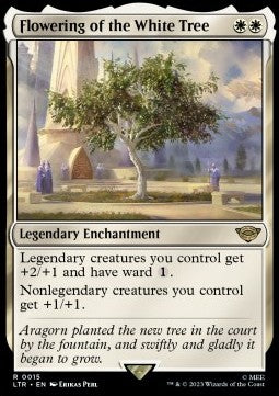 Flowering of the White Tree LTR-15 Rare Excellent Englisch