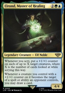 Elrond, Master of Healing LTR-200 Rare Near Mint Englisch