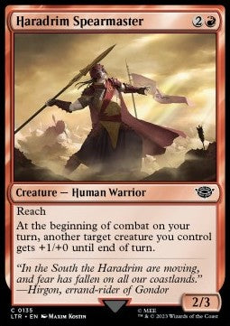 Speermeister der Haradrim LTR-135 Common Excellent Deutsch