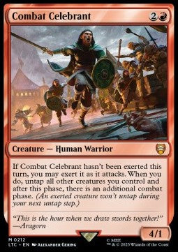 Combat Celebrant LTC-212 Mythic Near Mint Englisch
