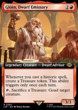 Glóin, Dwarf Emissary XLTR-360 Rare Near Mint Englisch