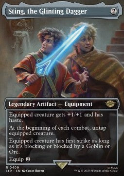 Sting, the Glinting Dagger XLTR-409 Excellent Englisch Foil