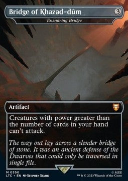 Ensnaring Bridge XLTC-350 Mythic Near Mint Englisch Foil