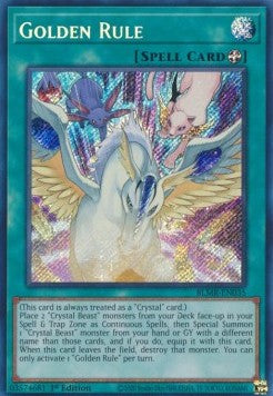 Golden Rule BLMR-035 Secret Rare Near Mint Englisch 1. Auflage