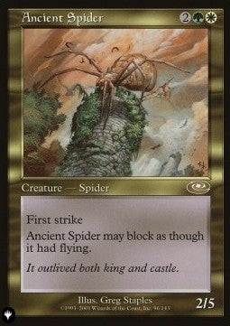 Ancient Spider ZNL-96 Rare Near Mint Englisch