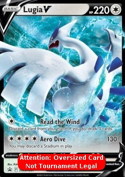 Lugia V SWSH-301 Oversized Near Mint Deutsch