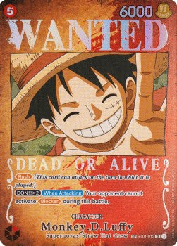 Monkey.D.Luffy (ST01-012) OP03 Special Rare Excellent Englisch