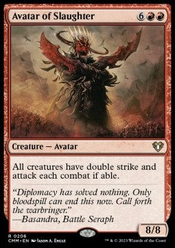 Avatar of Slaughter CMM-206 Rare Excellent Englisch Foil