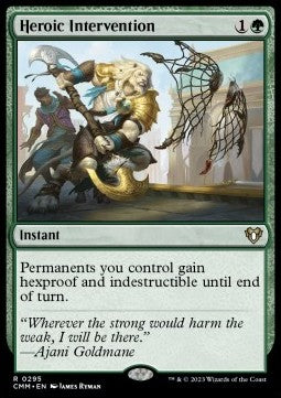 Heroic Intervention CMM-295 Rare Excellent Englisch