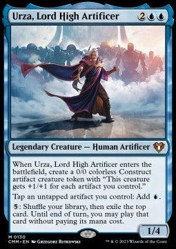 Urza, Lord High Artificer CMM-130 Mythic Near Mint Englisch