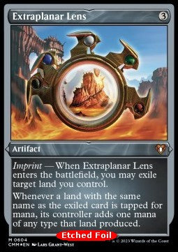 Extraplanar Lens XCMM-604 Mythic Excellent Englisch Foil