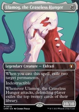 Ulamog, the Ceaseless Hunger XCMM-670 Mythic Near Mint Englisch