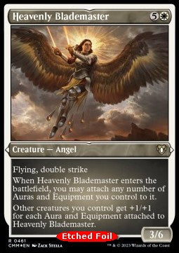 Heavenly Blademaster XCMM-461 Rare Near Mint Englisch Foil