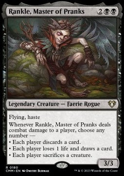 Rankle, Master of Pranks CMM-180 Rare Near Mint Englisch Foil